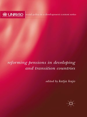 cover image of Reforming Pensions in Developing and Transition Countries